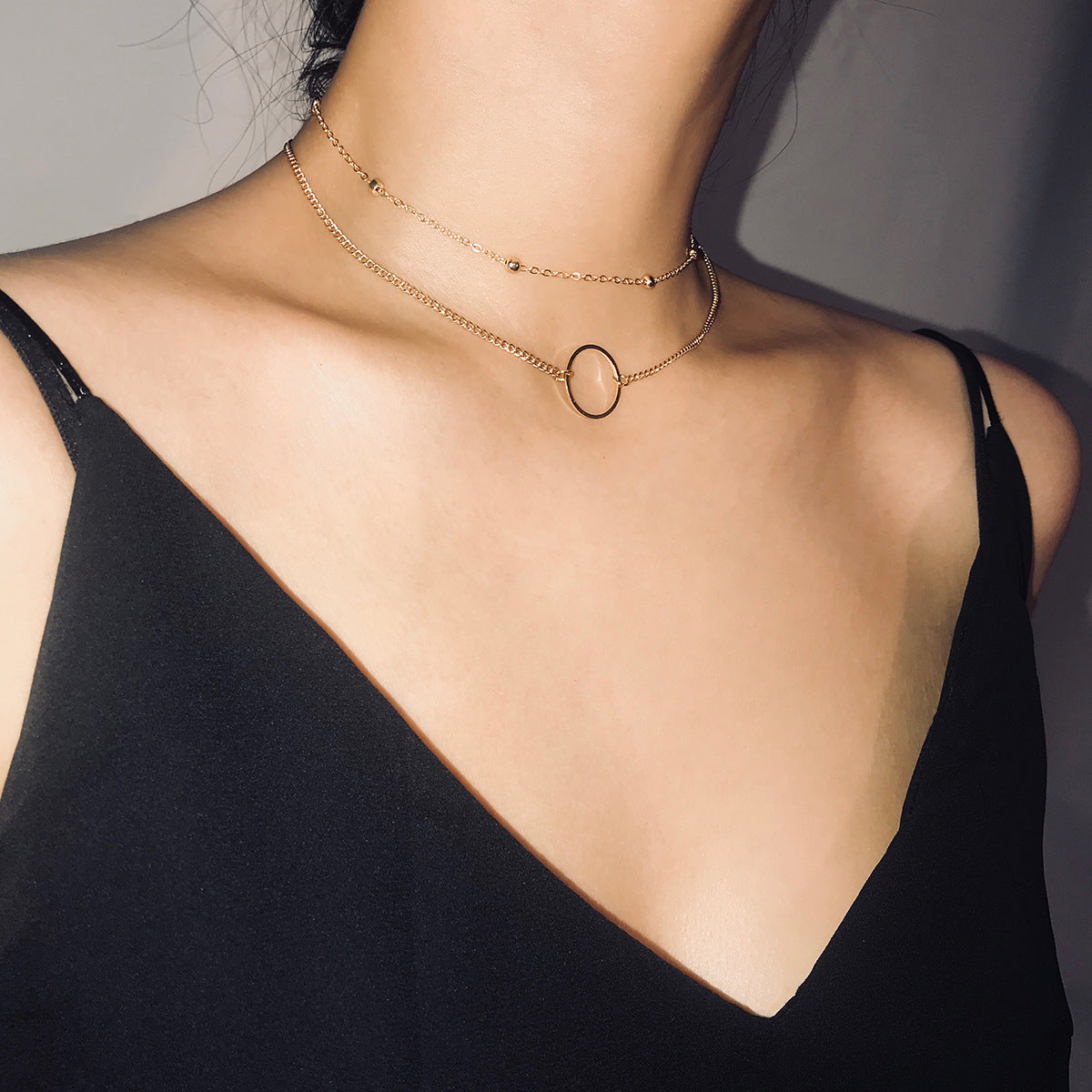 Modern Two-Layered necklace