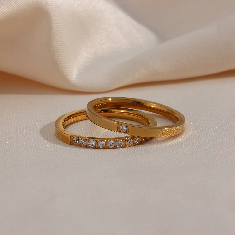 Sage Gold Ring