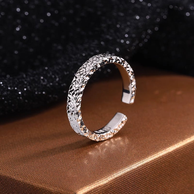 Textured Gold Ring