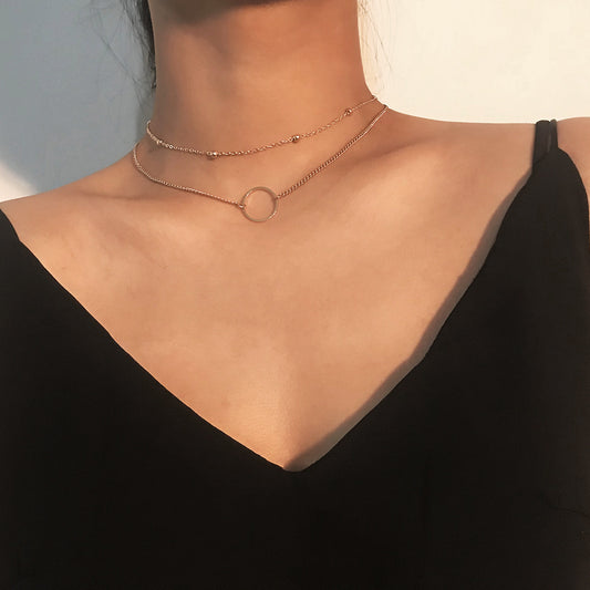 Modern Two-Layered necklace